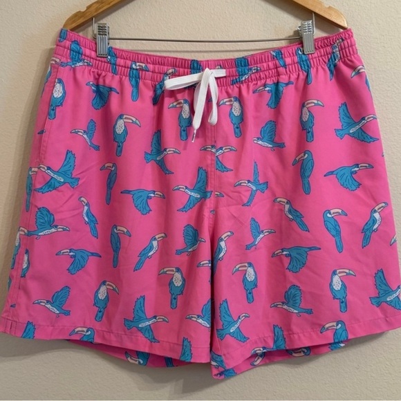 Chubbies Men's Classic Swim Trunks The Toucan Do Its Boardshorts 2XL - Picture 3 of 6
